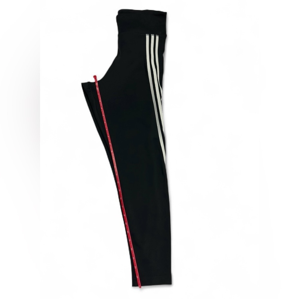 Adidas women’s size large black Y2K full length performance leggings - Picture 3 of 11